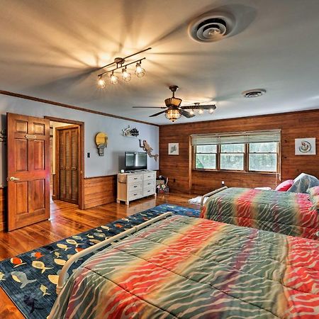Bayfront Blounts Creek Home Private Beach And Dock! Whichard Beach Eksteriør bilde