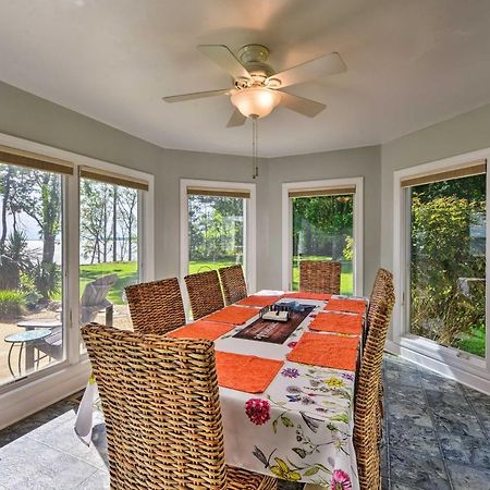 Bayfront Blounts Creek Home Private Beach And Dock! Whichard Beach Eksteriør bilde