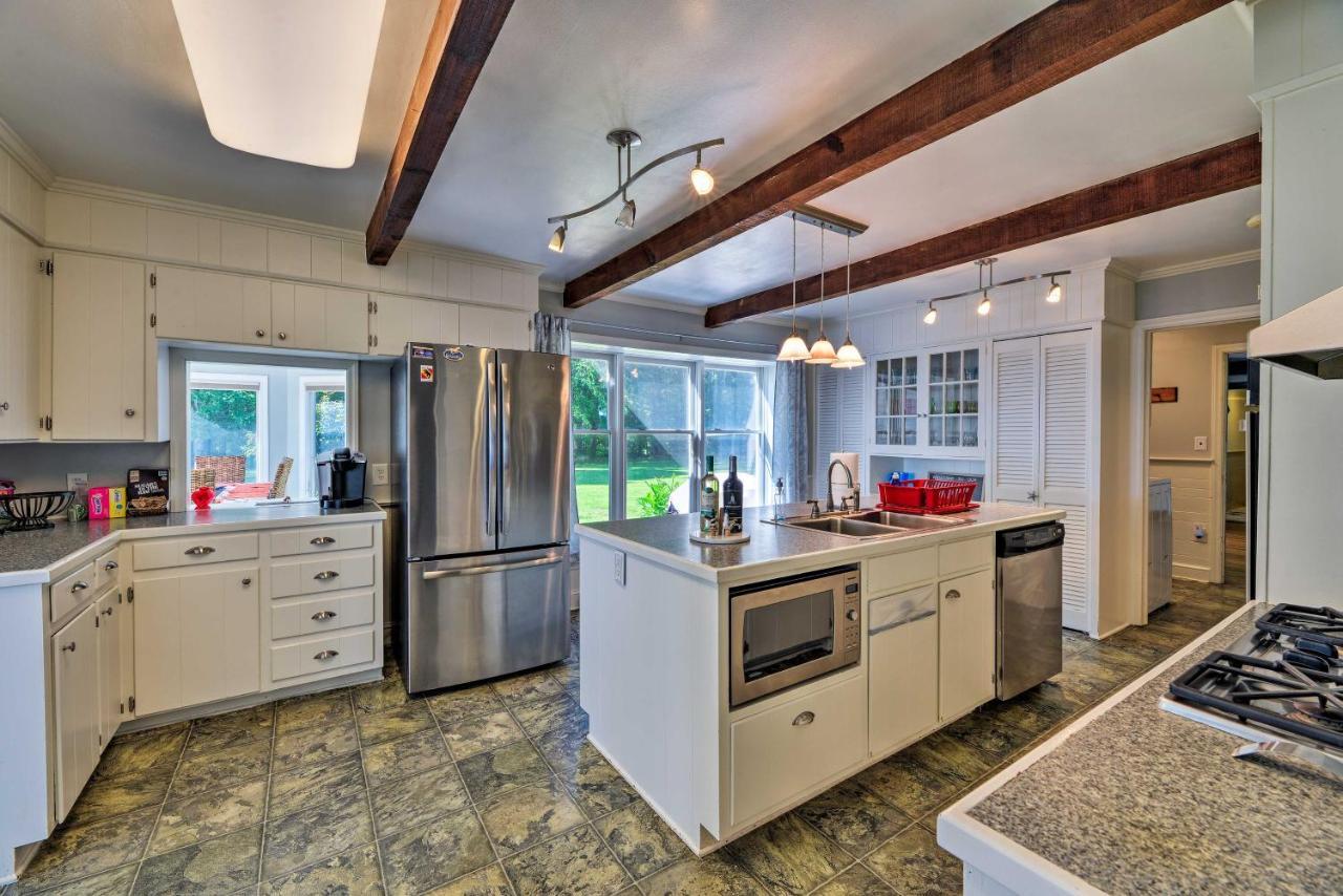 Bayfront Blounts Creek Home Private Beach And Dock! Whichard Beach Eksteriør bilde