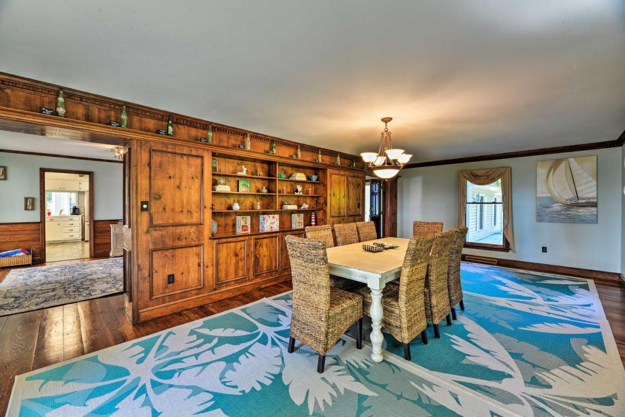 Bayfront Blounts Creek Home Private Beach And Dock! Whichard Beach Eksteriør bilde