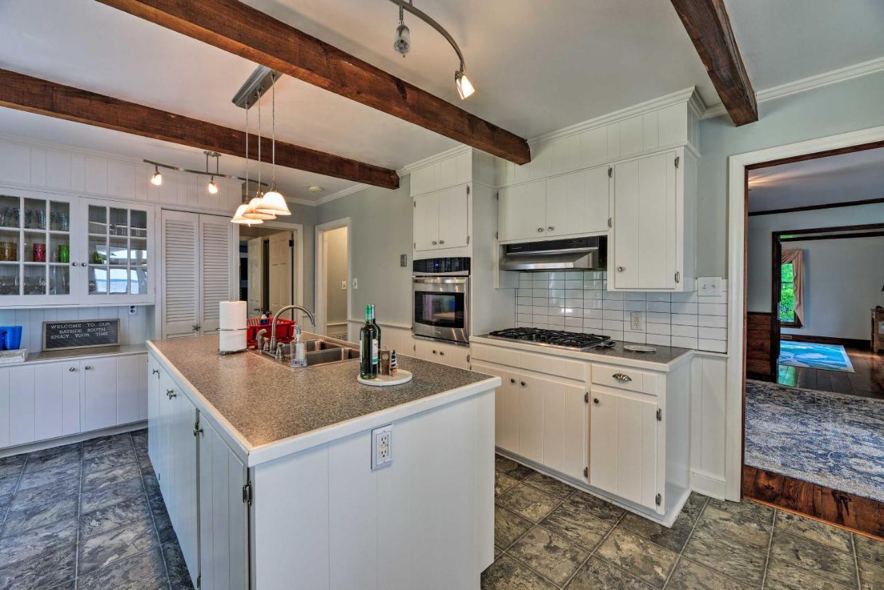 Bayfront Blounts Creek Home Private Beach And Dock! Whichard Beach Eksteriør bilde