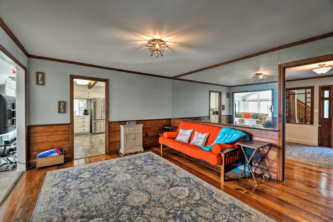 Bayfront Blounts Creek Home Private Beach And Dock! Whichard Beach Eksteriør bilde