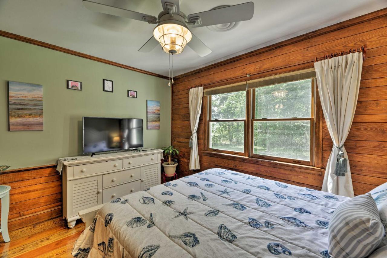 Bayfront Blounts Creek Home Private Beach And Dock! Whichard Beach Eksteriør bilde