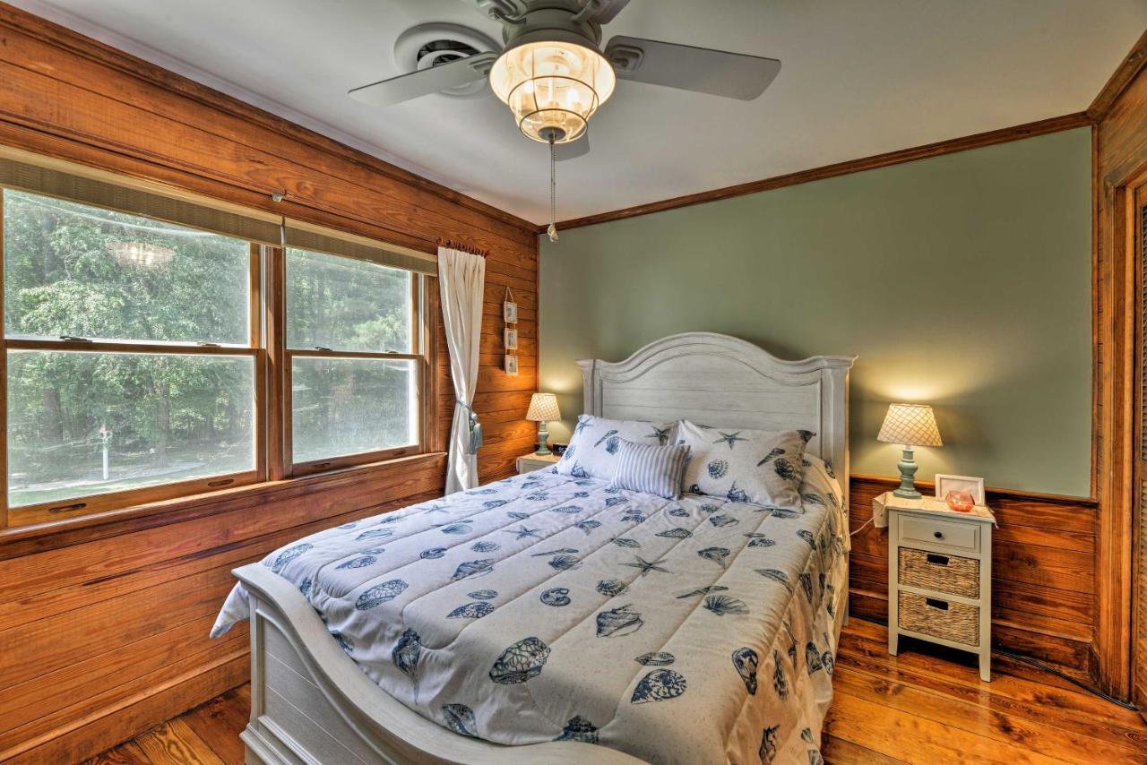 Bayfront Blounts Creek Home Private Beach And Dock! Whichard Beach Eksteriør bilde